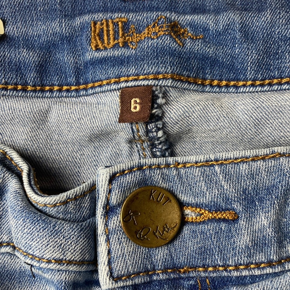 Kut From The Kloth Brigitte Crop Skinny sz 6